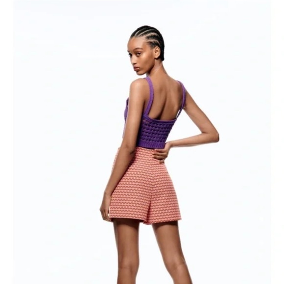 Zara geometric print shorts - Picture 2 of 4